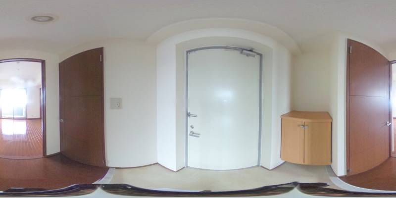 パノラマ画像玄関