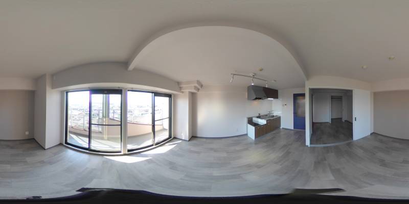 パノラマ画像リビング