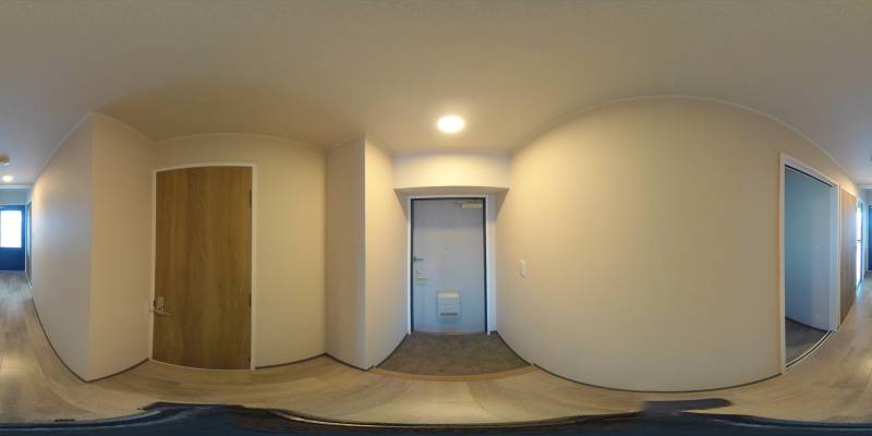 パノラマ画像玄関