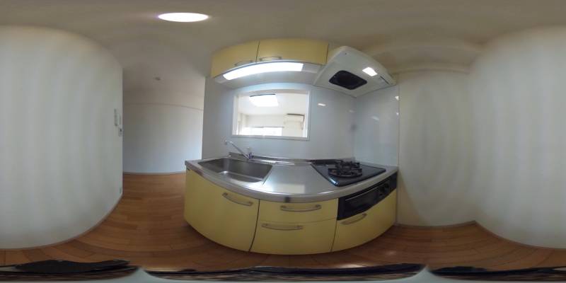 パノラマ画像キッチン