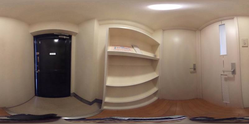 パノラマ画像玄関