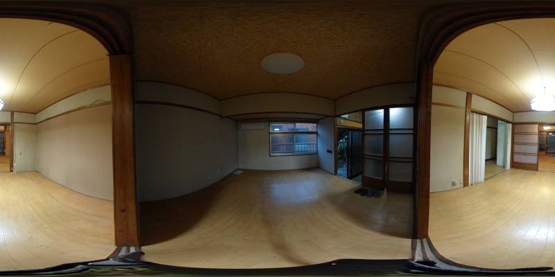 パノラマ画像洋室