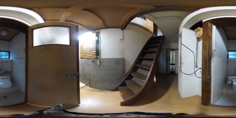 パノラマ画像トイレ