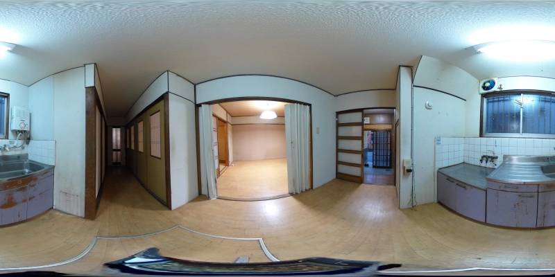 パノラマ画像キッチン