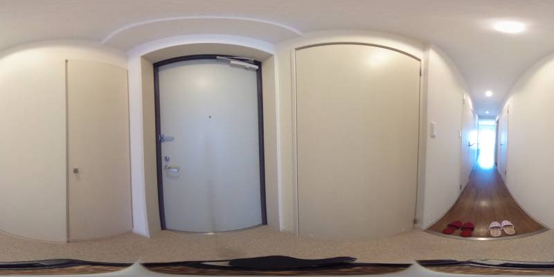 パノラマ画像玄関