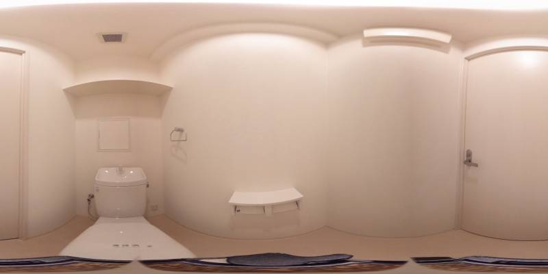 パノラマ画像トイレ