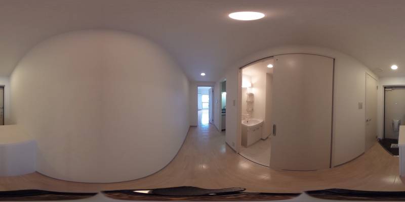 パノラマ画像玄関