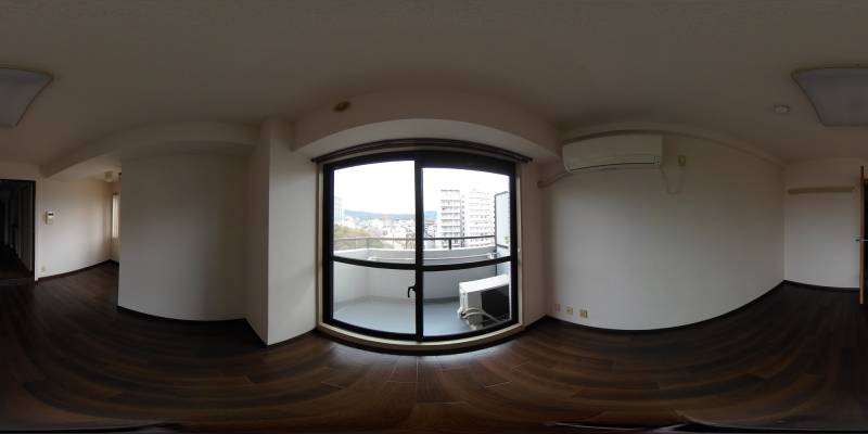 パノラマ画像洋室