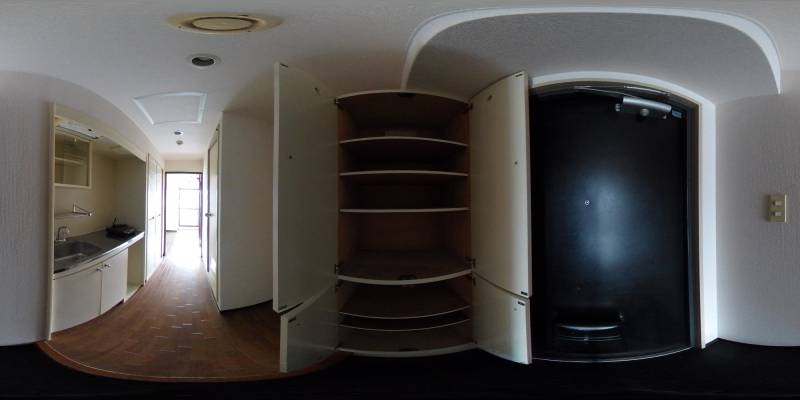 パノラマ画像玄関