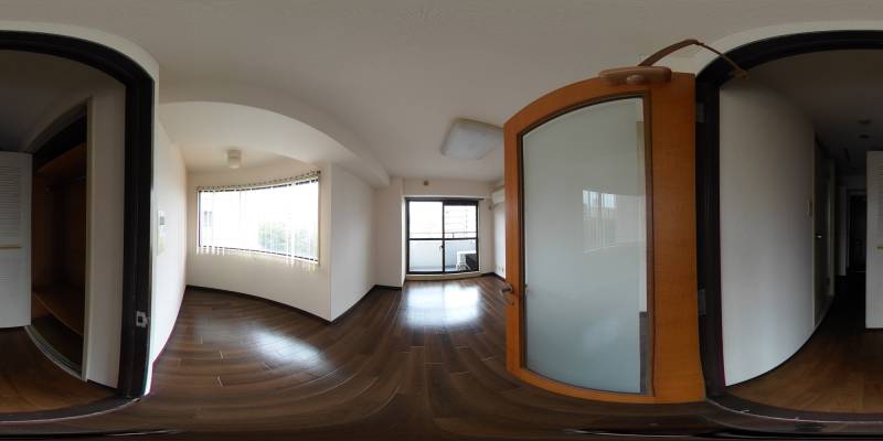 パノラマ画像洋室