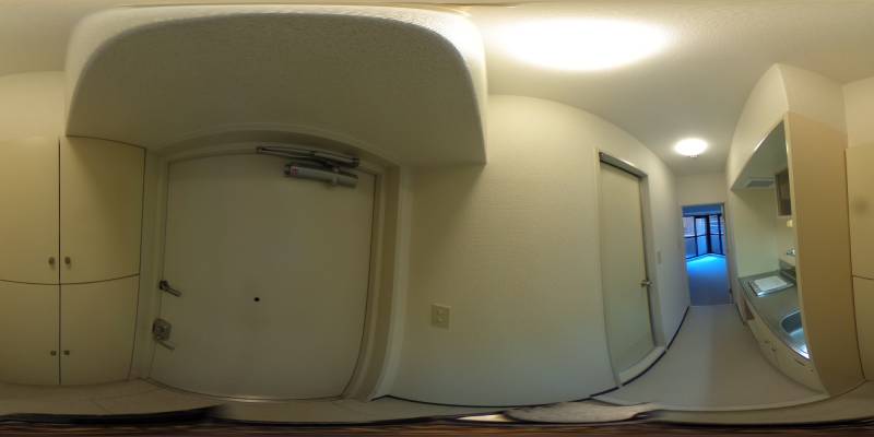 パノラマ画像玄関