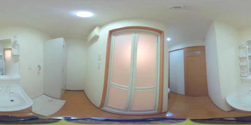 パノラマ画像洗面所
