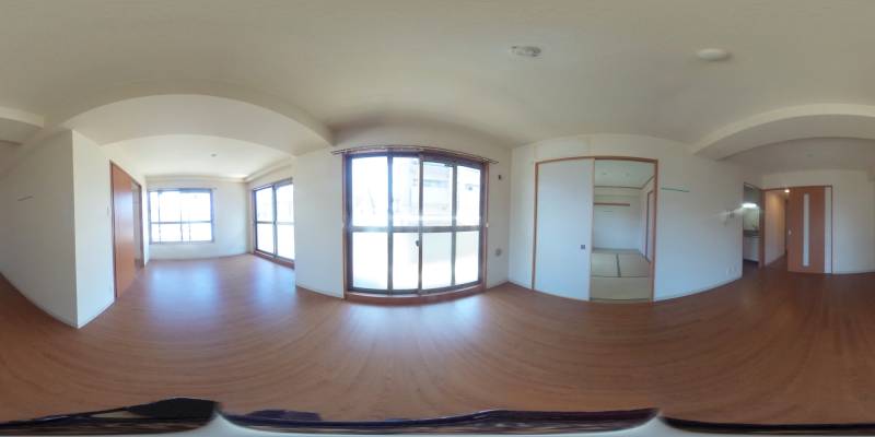 パノラマ画像リビング