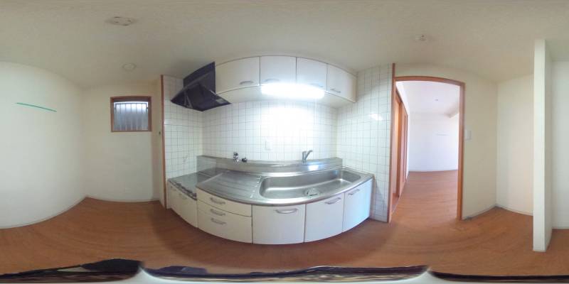 パノラマ画像キッチン