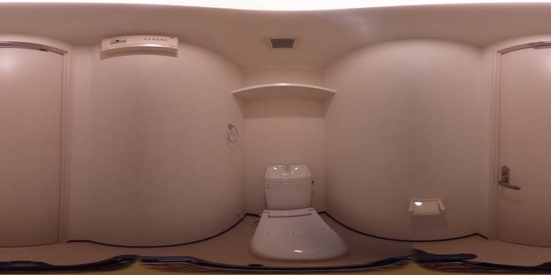 パノラマ画像トイレ