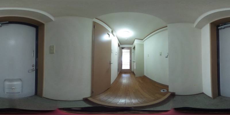 パノラマ画像玄関