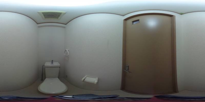 パノラマ画像トイレ