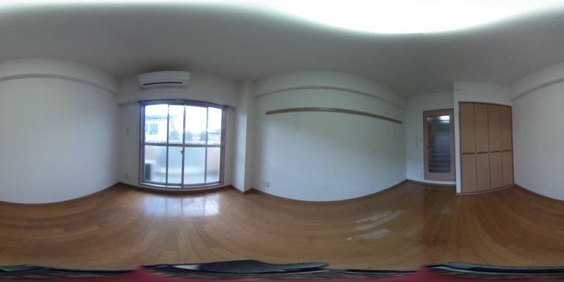 パノラマ画像リビング