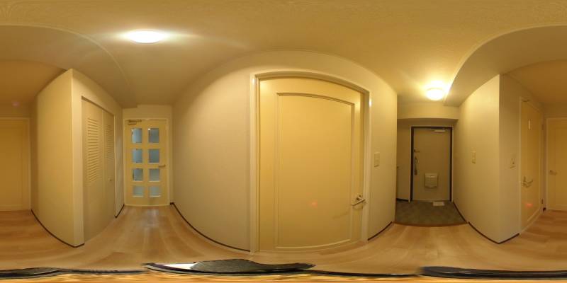 パノラマ画像玄関