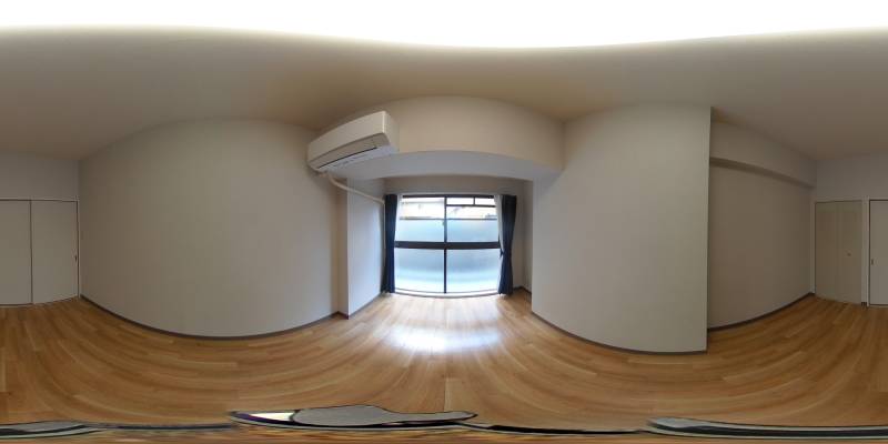 パノラマ画像洋室