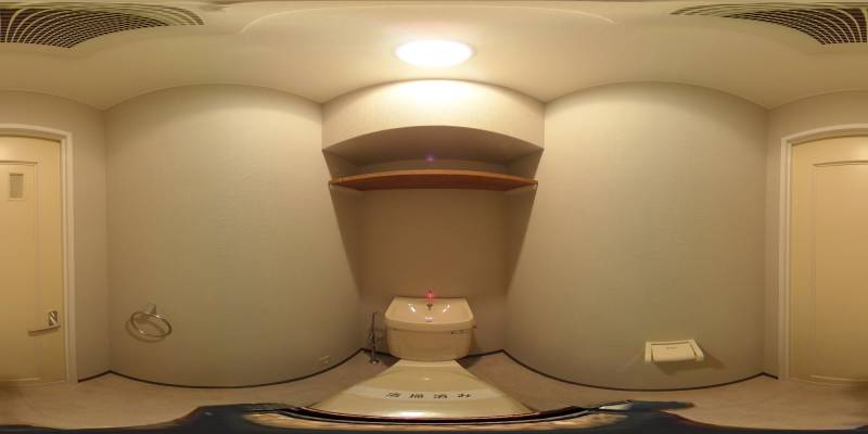 パノラマ画像トイレ