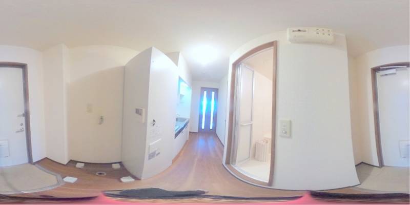 パノラマ画像玄関