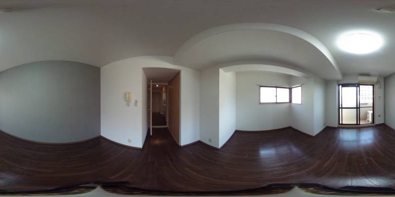 パノラマ画像洋室