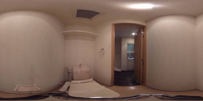 パノラマ画像トイレ