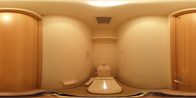 パノラマ画像トイレ