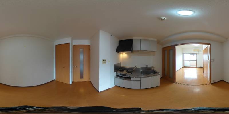 パノラマ画像洋室