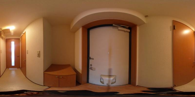 パノラマ画像玄関