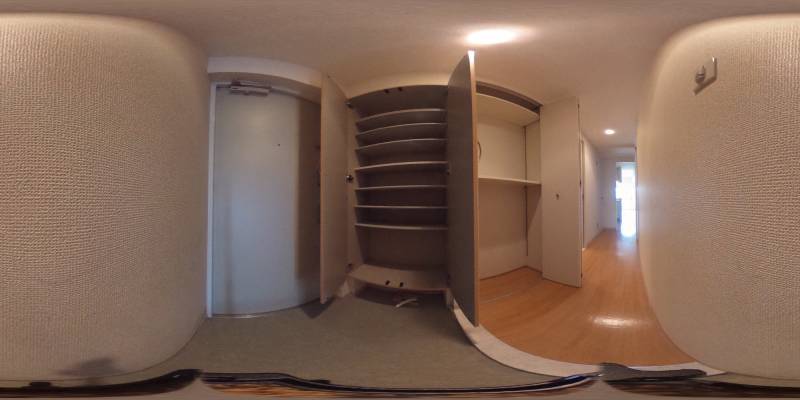 パノラマ画像玄関