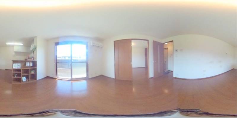 パノラマ画像リビング