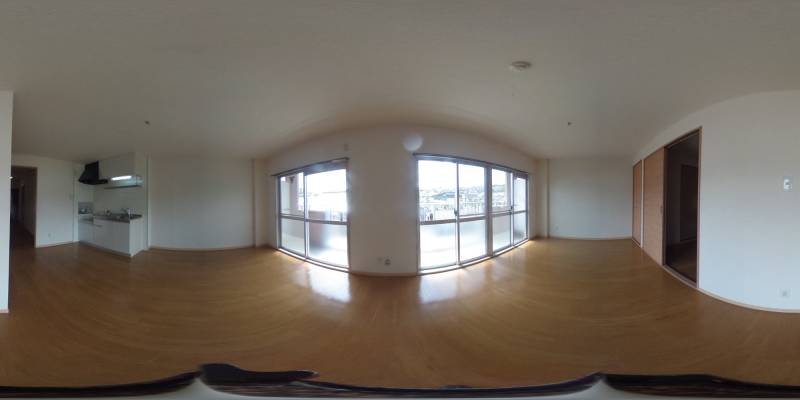 パノラマ画像洋室