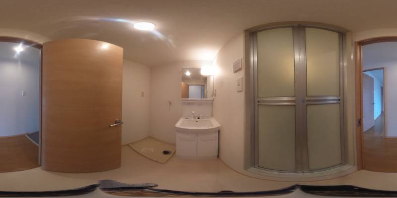 パノラマ画像洗面所