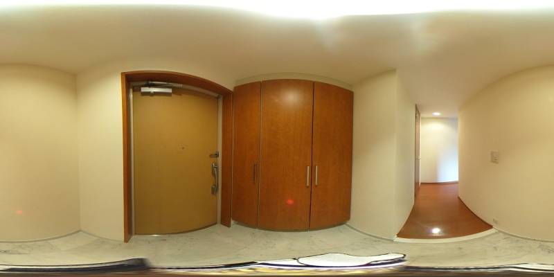 パノラマ画像玄関