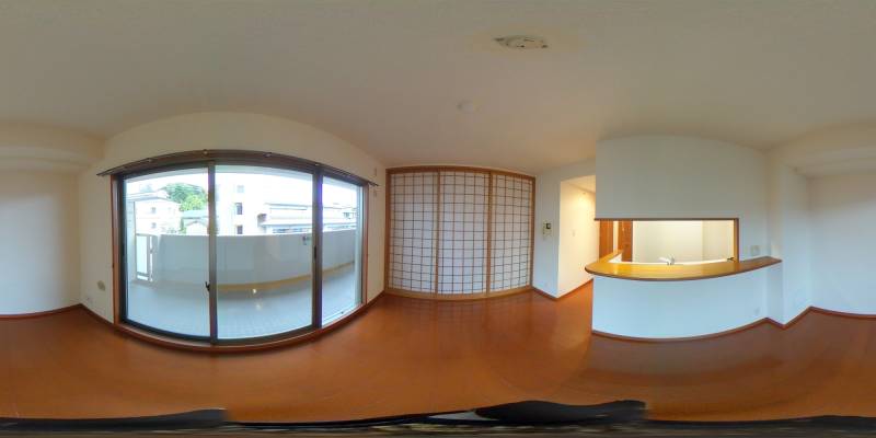 パノラマ画像リビング