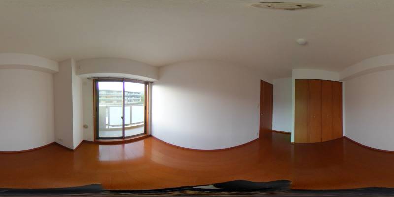 パノラマ画像洋室