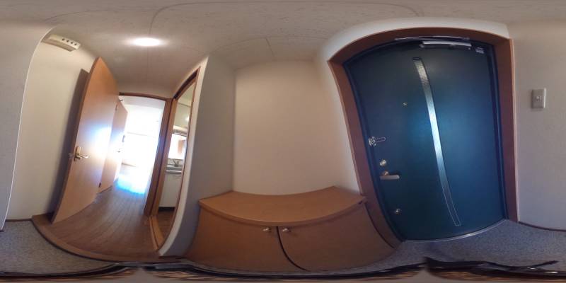 パノラマ画像玄関