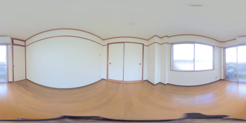 パノラマ画像洋室