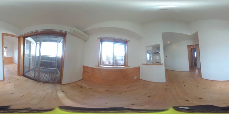 パノラマ画像リビング