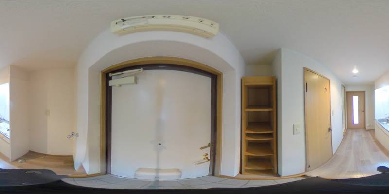 パノラマ画像玄関