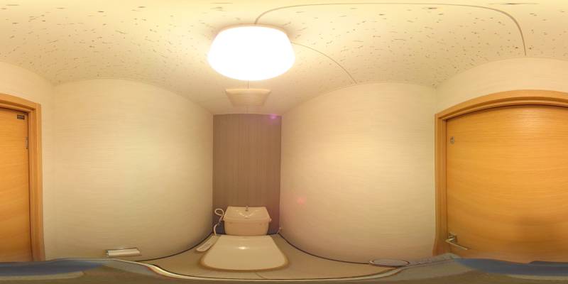 パノラマ画像トイレ