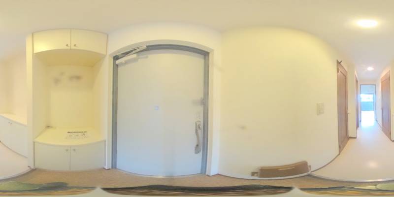 パノラマ画像玄関