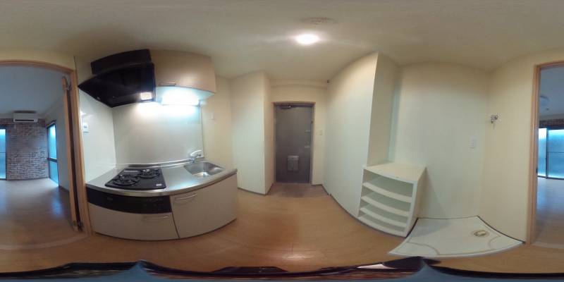 パノラマ画像キッチン