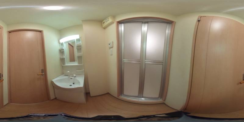 パノラマ画像洗面所