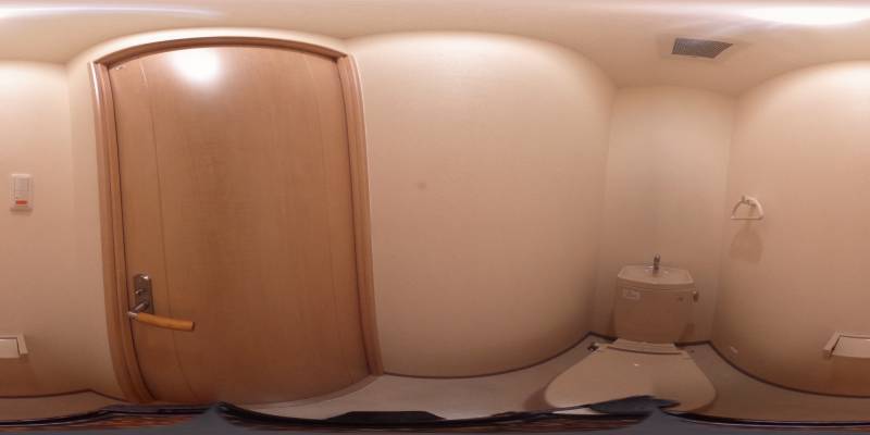 パノラマ画像トイレ