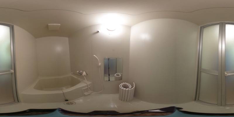 パノラマ画像バスルーム