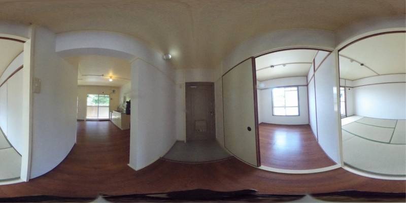 パノラマ画像玄関