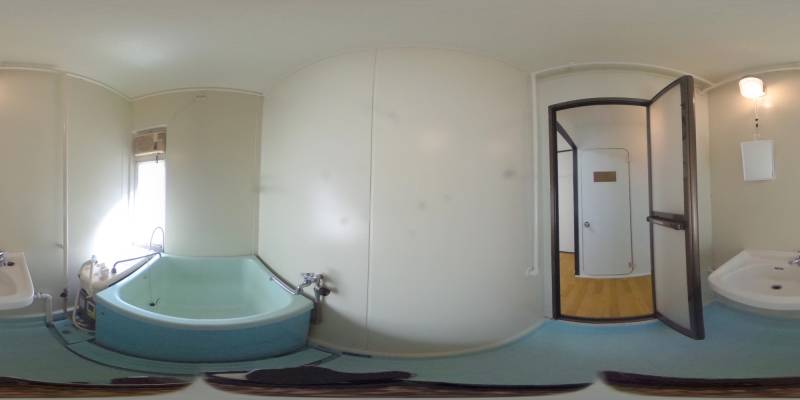 パノラマ画像バスルーム